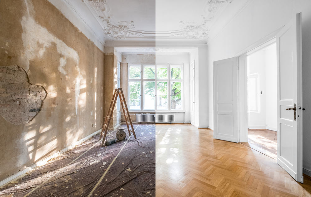 renovation before and after